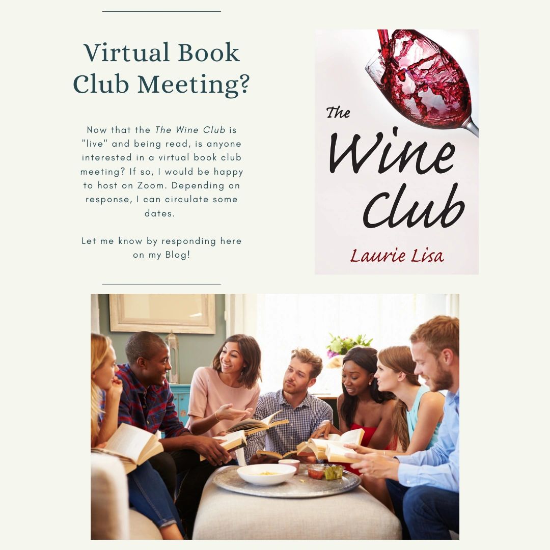 Any interest in a Zoom Book Club meeting for The Wine Club?